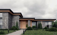Project of elite one-storey house in Kazakhstan by Studia 54