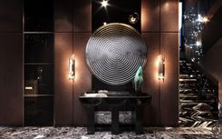 Modern expensive interior design in view apartments by Studia 54