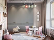 Interior design of business class apartment with terrace by Studia 54
