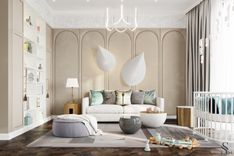 Design project of elite apartment with two terraces in Moscow by Studia 54