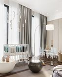 Design project of elite apartment with two terraces in Moscow by Studia 54