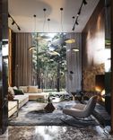 Exclusive interior design project for an expensive restaurant by Studia 54
