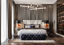 Design project of elite apartment with two terraces in Moscow by Studia 54
