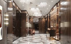 Design project of elite apartment with two terraces in Moscow by Studia 54