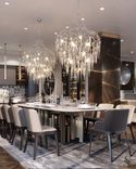 Design project of elite apartment with two terraces in Moscow by Studia 54