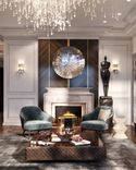 Design project of elite apartment with two terraces in Moscow by Studia 54