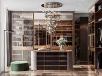 Modern expensive interior design in view apartments by Studia 54
