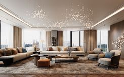 Premium apartment design in the megalopolis by Studia 54