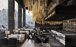 Дизайн интерьера ресторана Marriott