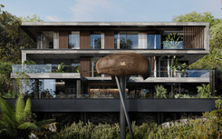 Architectural project of a villa in Kenya