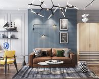 Design of a luxury apartment on Petrovsky Island by Studia 54