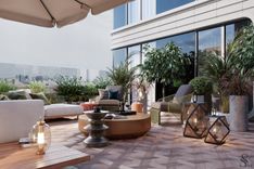 Design project of elite apartment with two terraces in Moscow by Studia 54