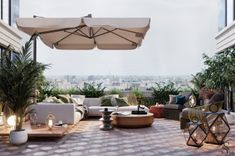 Tribù sofa and Colette Outdoor Minotti armchair