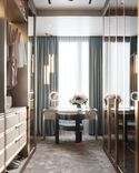 Interior design of business class apartment with terrace by Studia 54